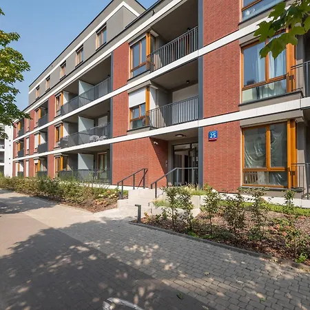Wilanow Sarmacka Apartment With Garden Varšava Exteriér fotografie