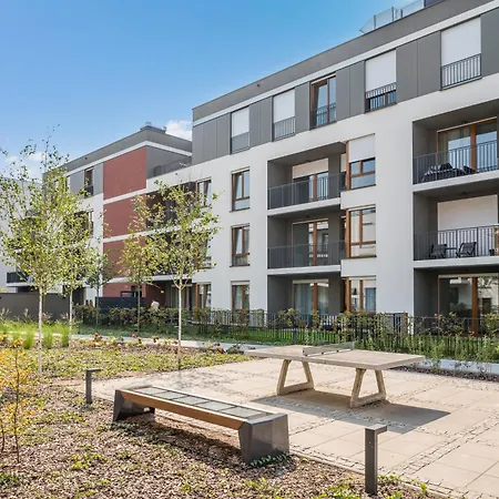 Wilanow Sarmacka Apartment With Garden Varšava Exteriér fotografie